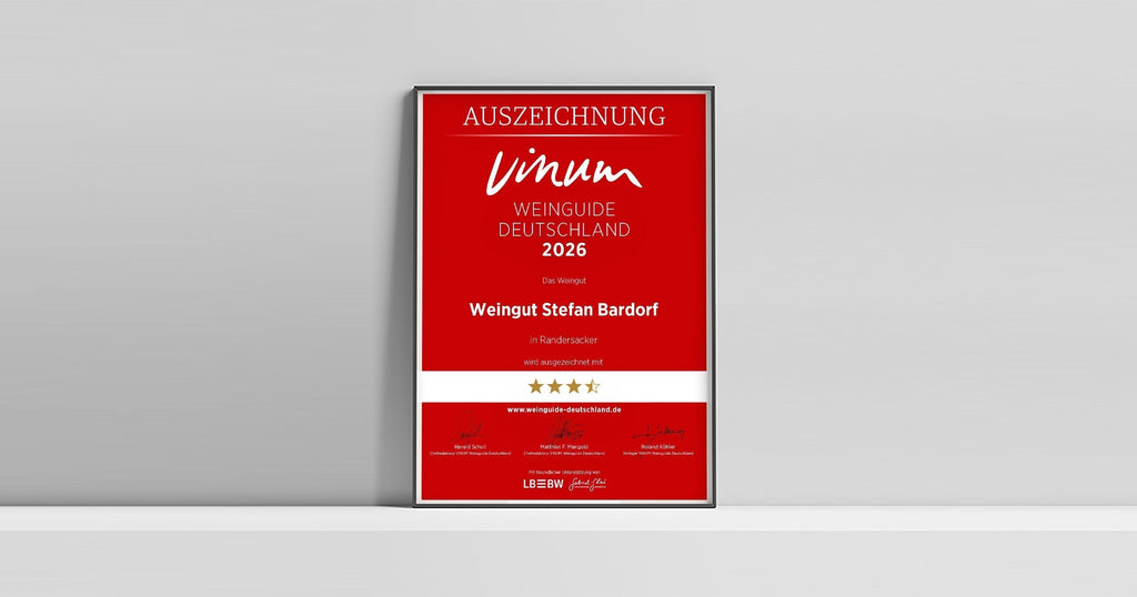 Auszeichnung im VINUM Weinguide Deutschland 2026